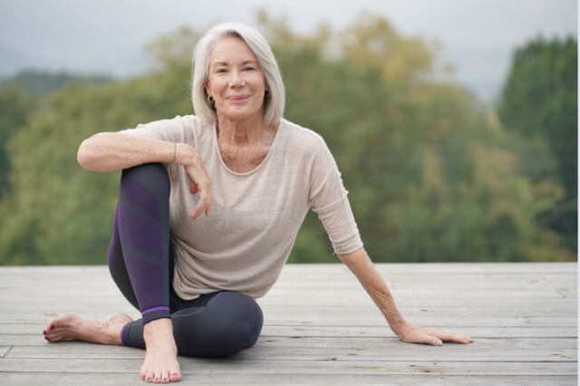 Yoga poses to relieve menopausal discomfort